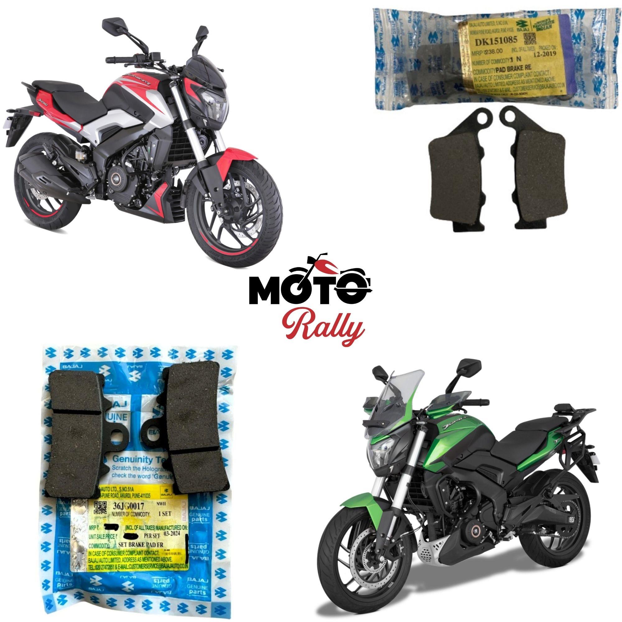 Bajaj Fren Balata Takımı Ön Ve Arka Dominar 250 - Dominar 400 Ug