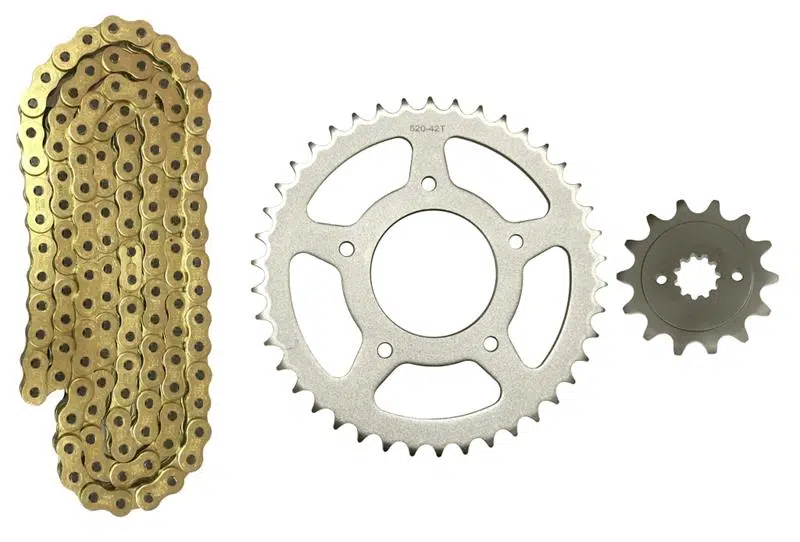 Cf Moto 250 Sr Zincir Dişli Seti Oringli Zincir Gold