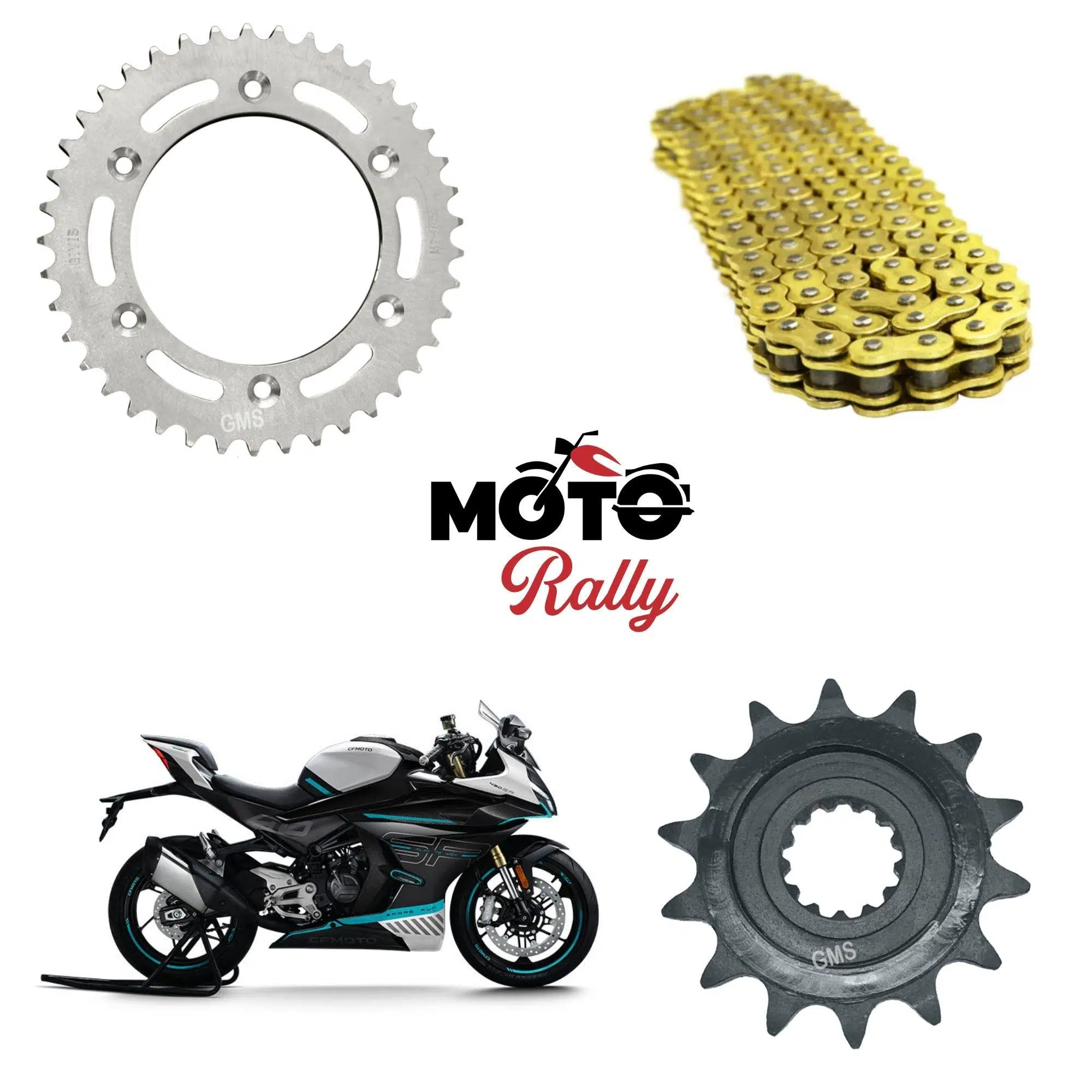 Cf Moto Sr 450 Zincir Dişli Seti Oringli Zincir 2591