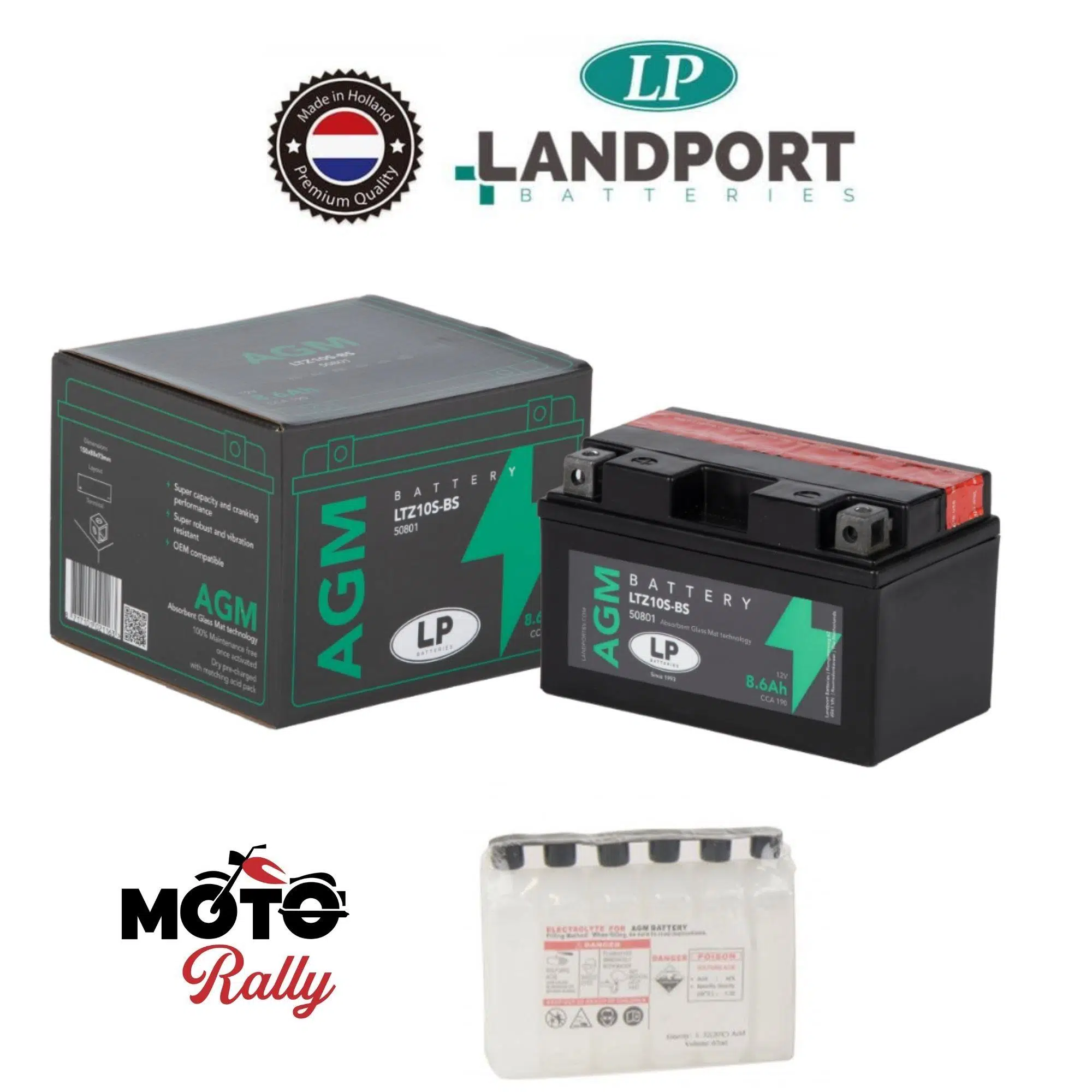 Forza 250 - Adv 350 - MT07-MT09 - Tracer 700 - Tracer 900 - Tenere 700 Akü LandPort 2969