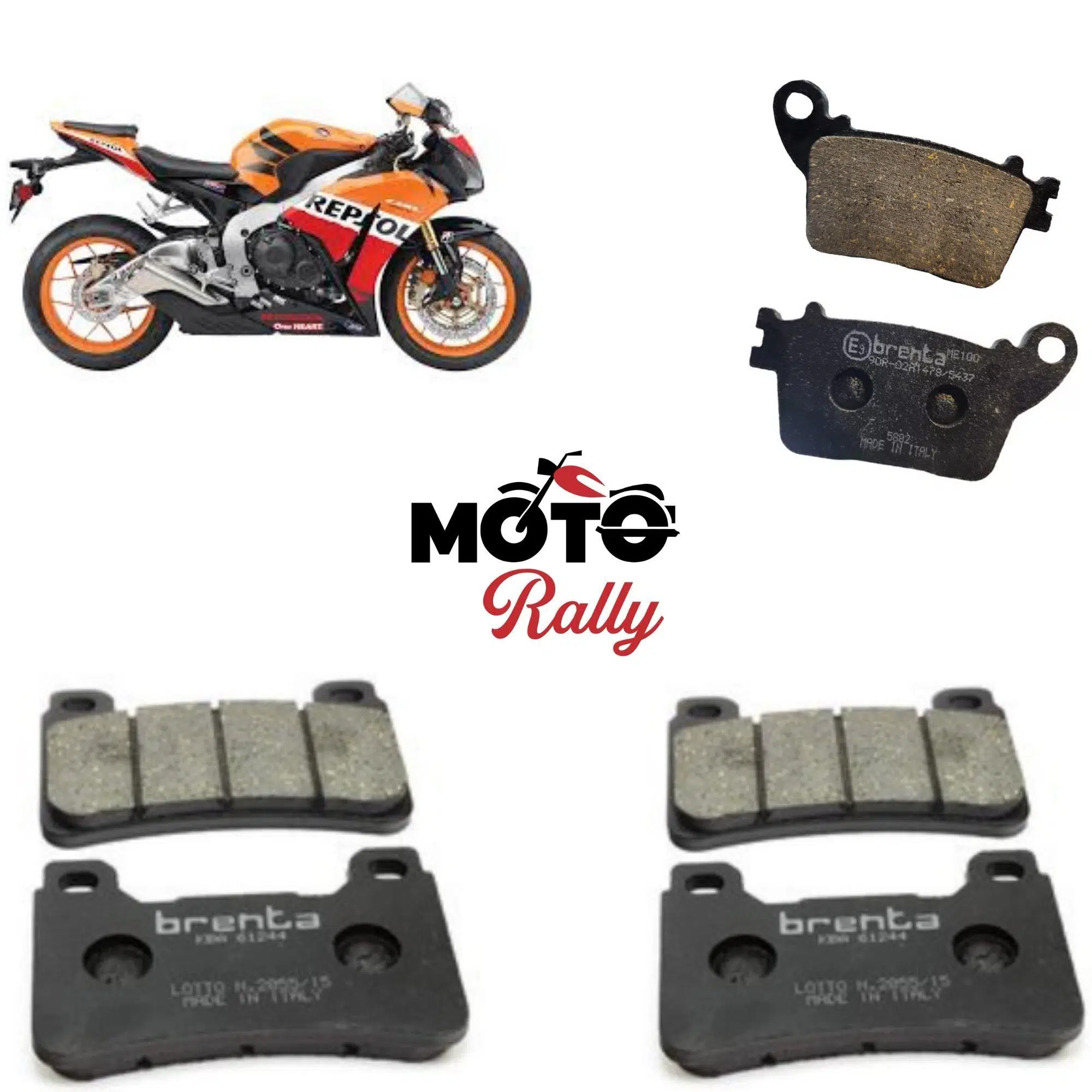 Honda Cbr 1000 RR Fren Balata Takımı Ön Ve arka 2008-2016