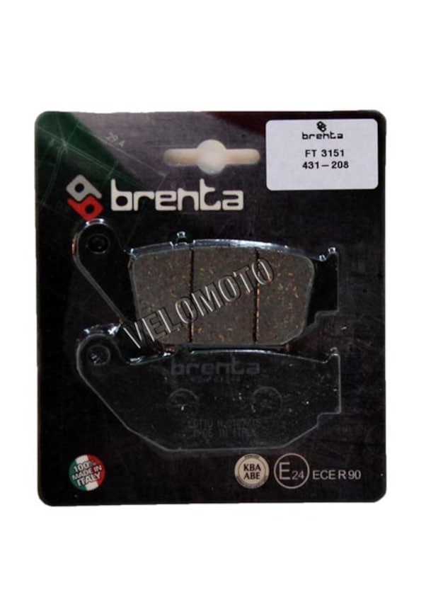 Honda CBR 125 2011 ve Sonrası Arka Fren Organik 1 Takım Balata Brenta