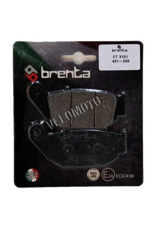 Honda CBR 125 2011 ve Sonrası Arka Fren Organik 1 Takım Balata Brenta