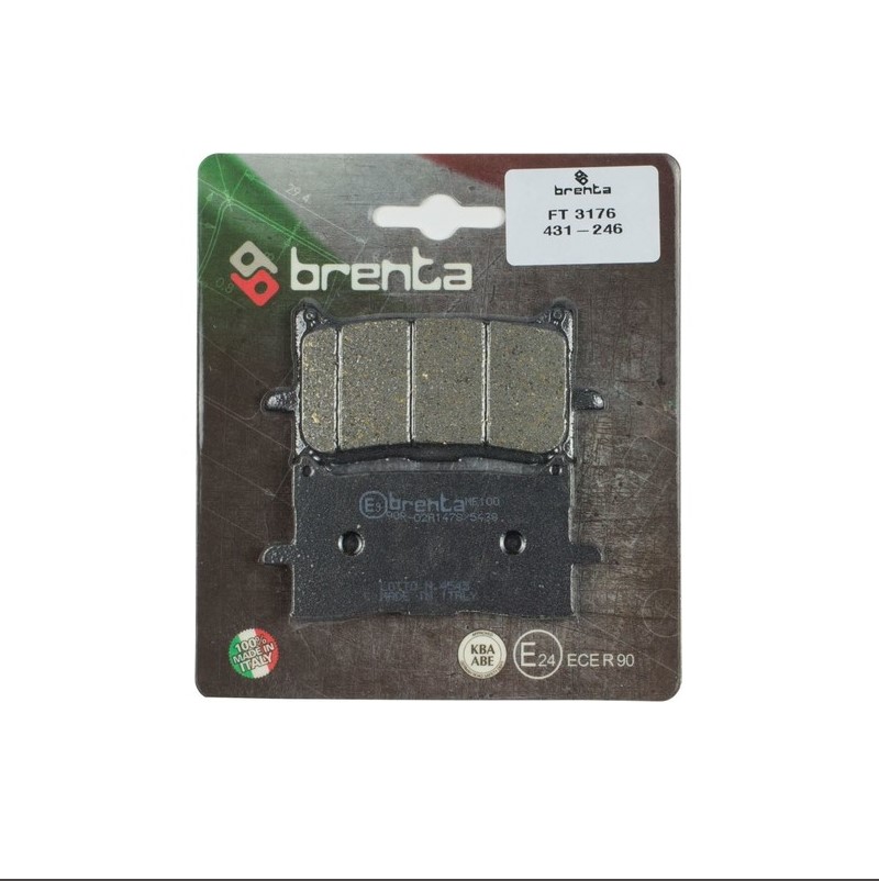 Honda Crf 1000 L Africa Twin Ön Fren Organik 1 Takım Balata Brenta