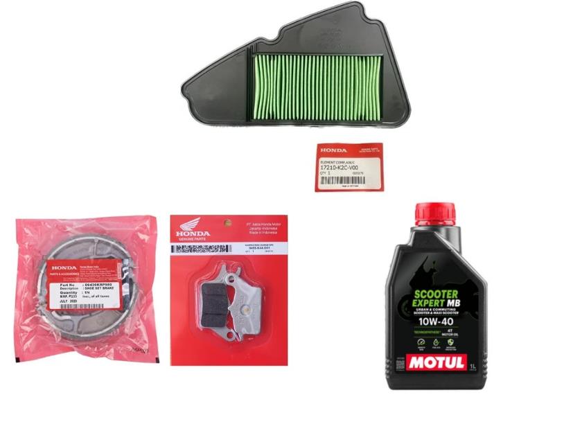 Honda Dio 110 Bakım Seti