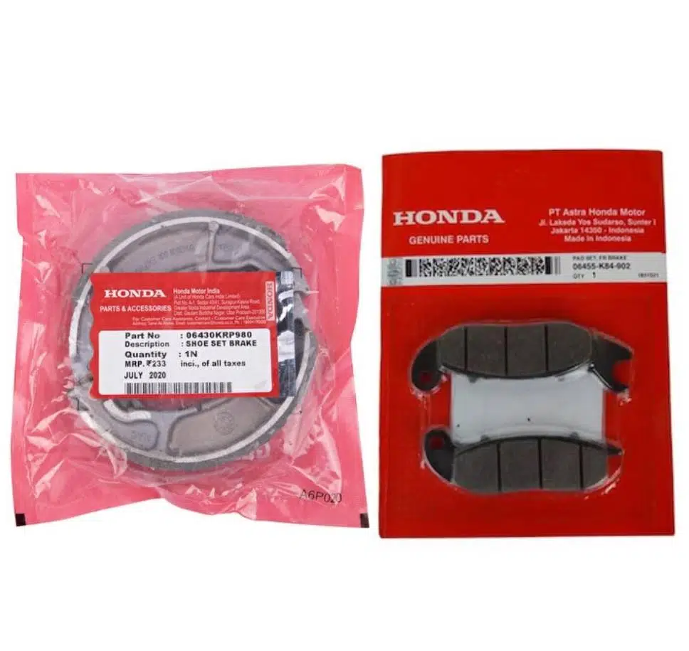 Honda Pcx 125 Fren Balata Takımı Ön Arka 2021 Ve Sonrası