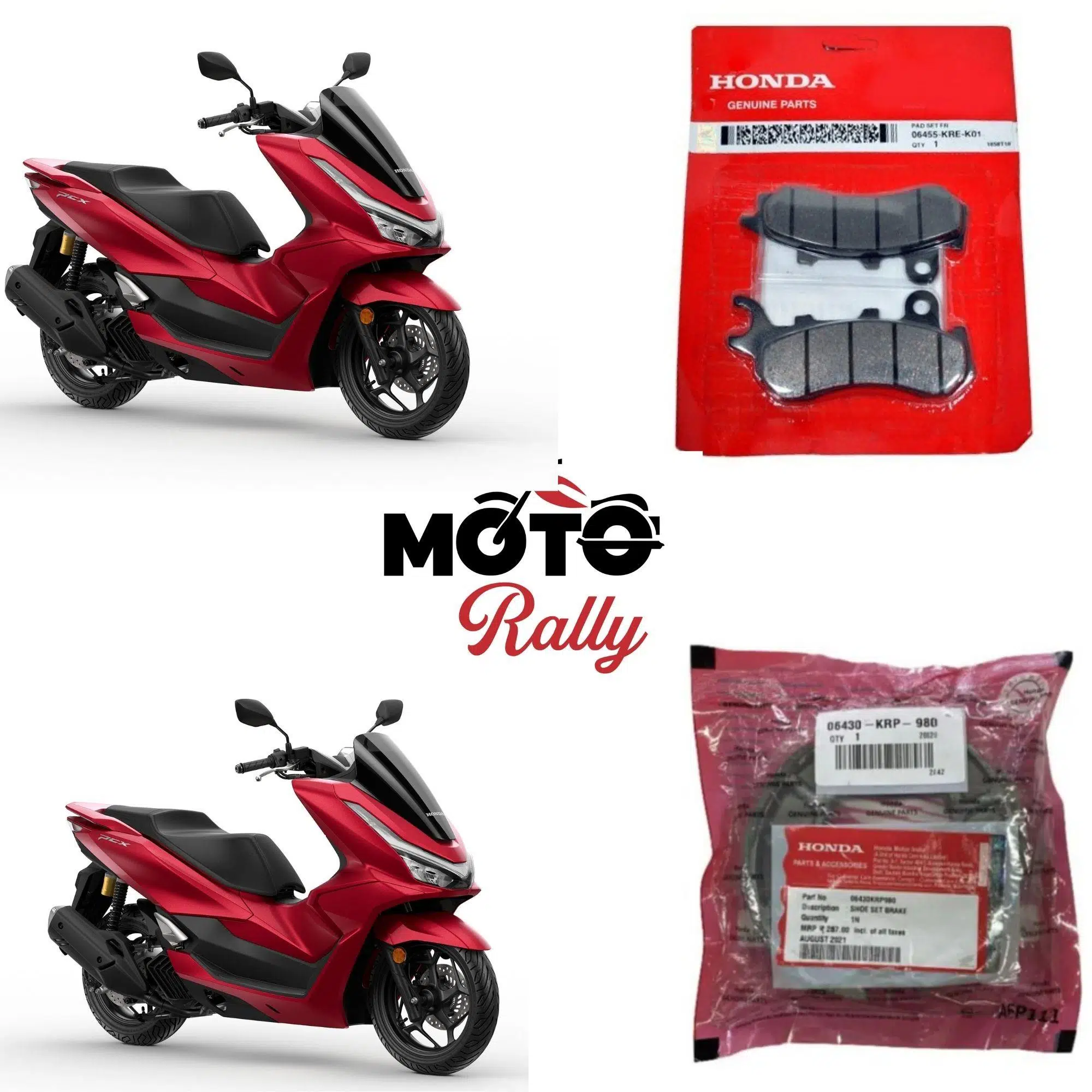 Honda Pcx 125 Fren Balata Takımı Ön Ve Arka 2018-2020 2757