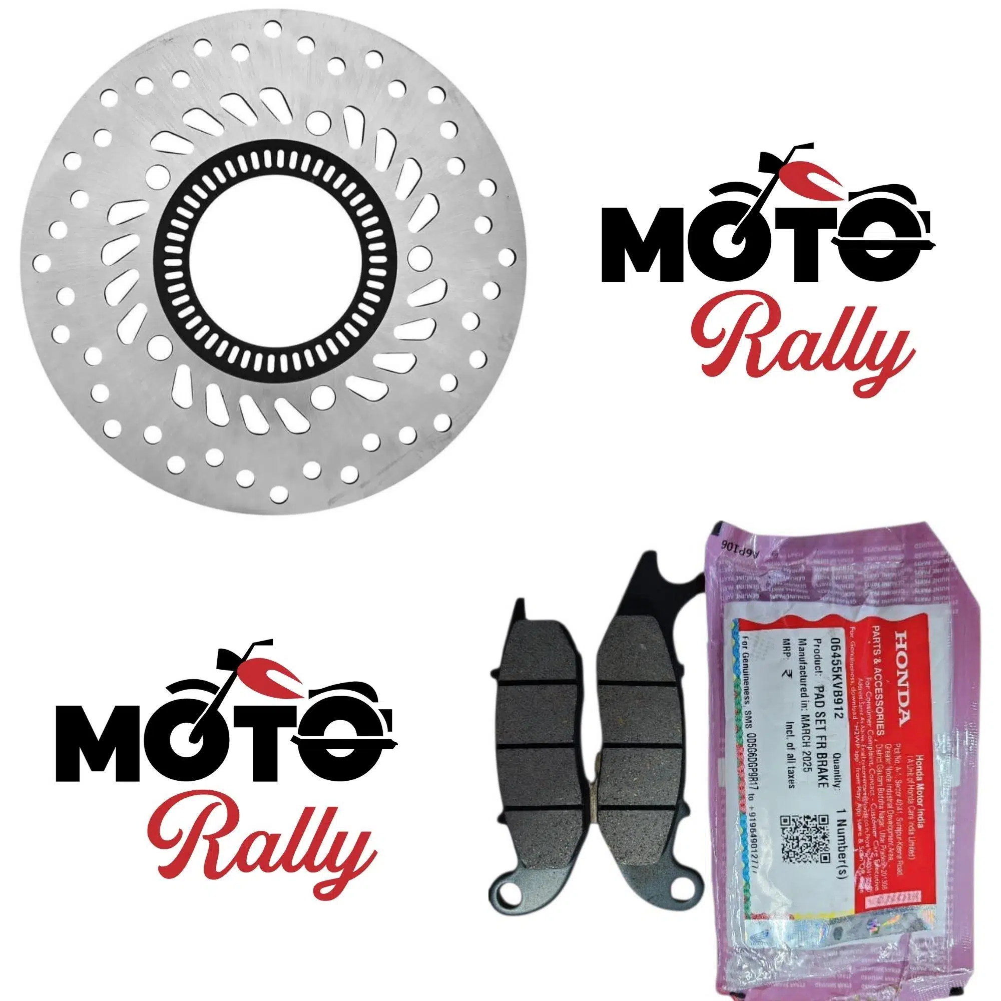 Honda Pcx 125 Ön Fren Diski Ve Balatası 2023 Ve Sonrası 2999