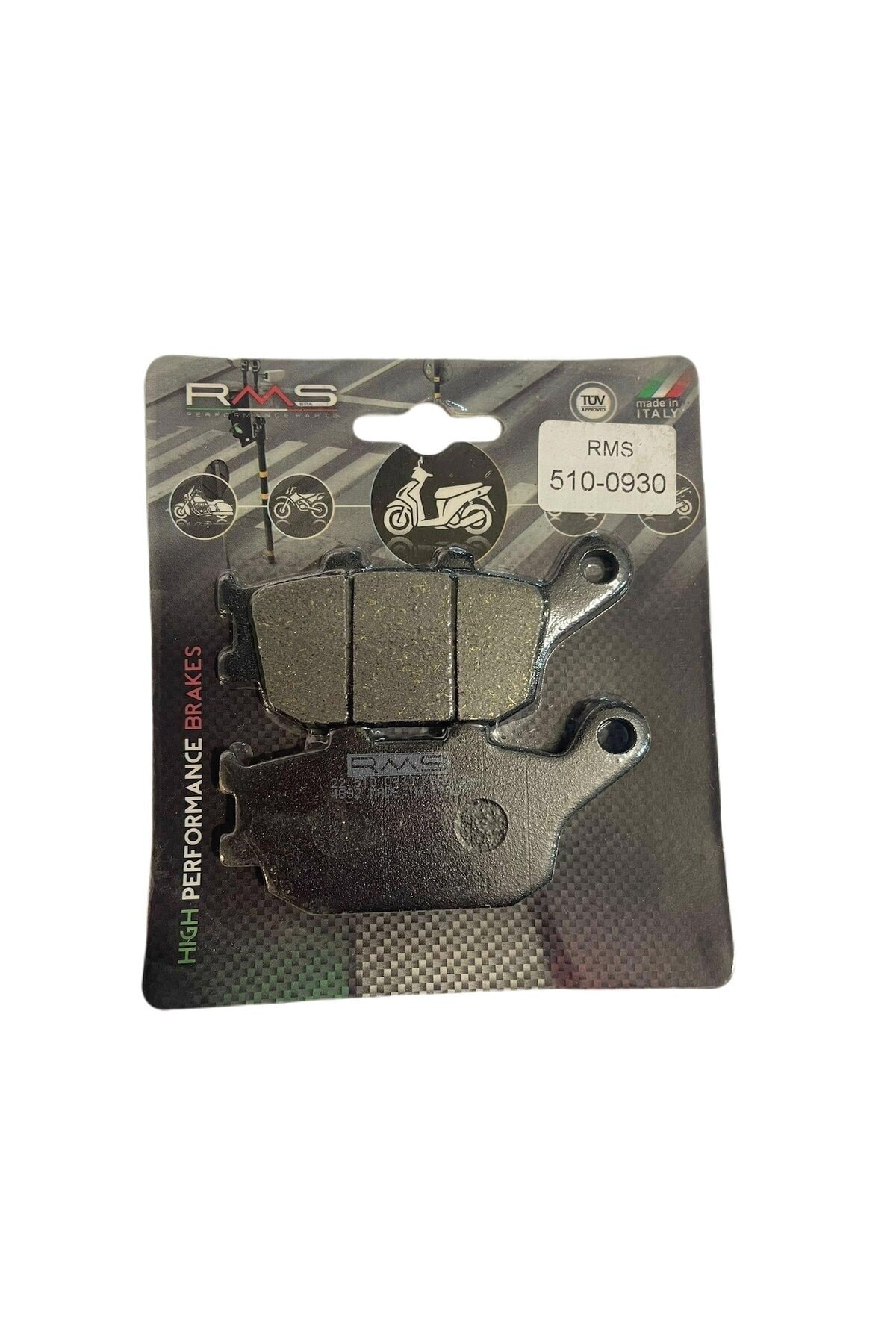 KAWASAKI VERSYS 1000 ABS ARKA FREN Organik 1 Takım Balata RMS 