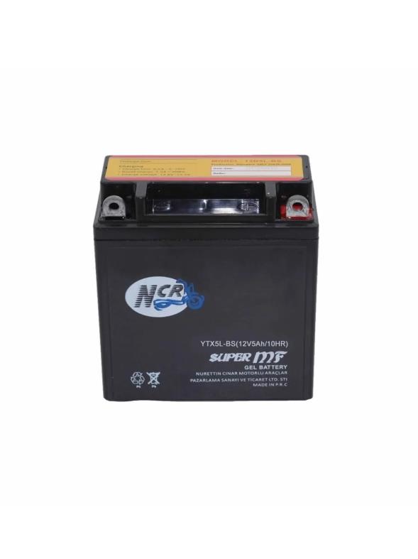 Motosiklet Aküsü Ytx5l-Bs 12 Volt 5 Amper
