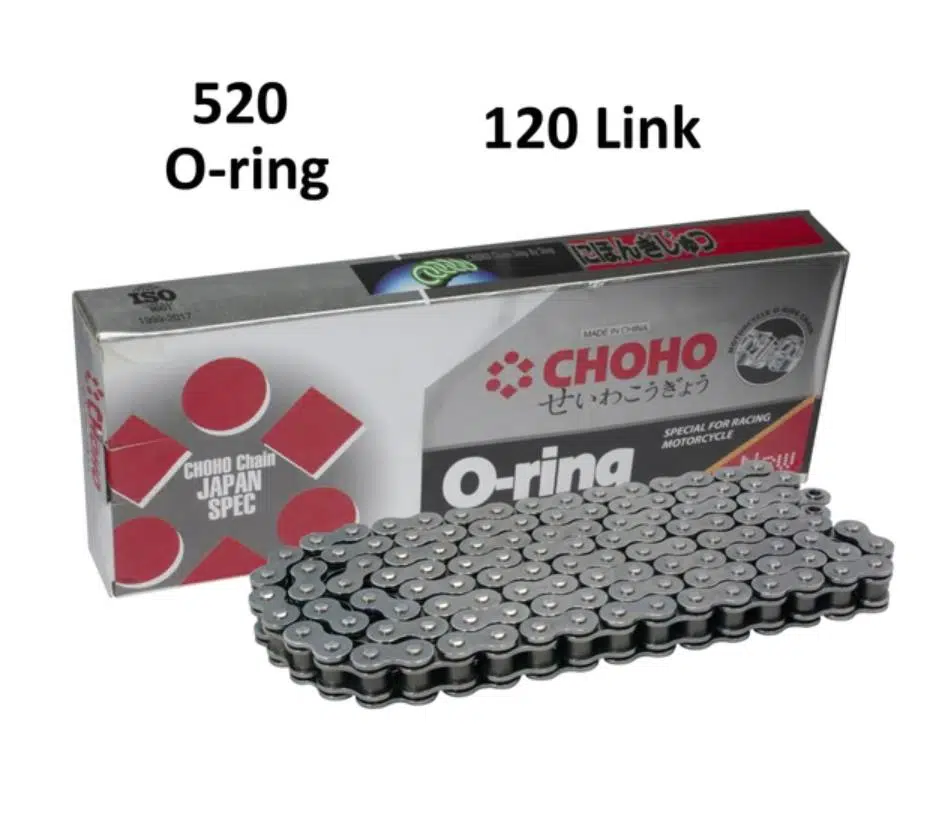 Motosiklet Zincir 520 Oringli 120 Bakla
