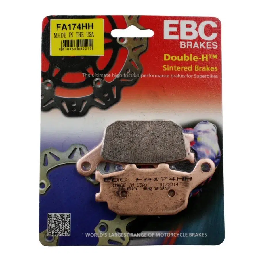 Suzukı Dl 1000 V-Storm 2010 Ve Öncesi Arka Fren Organik 1 Takım Balata Ebc Sinter Metal