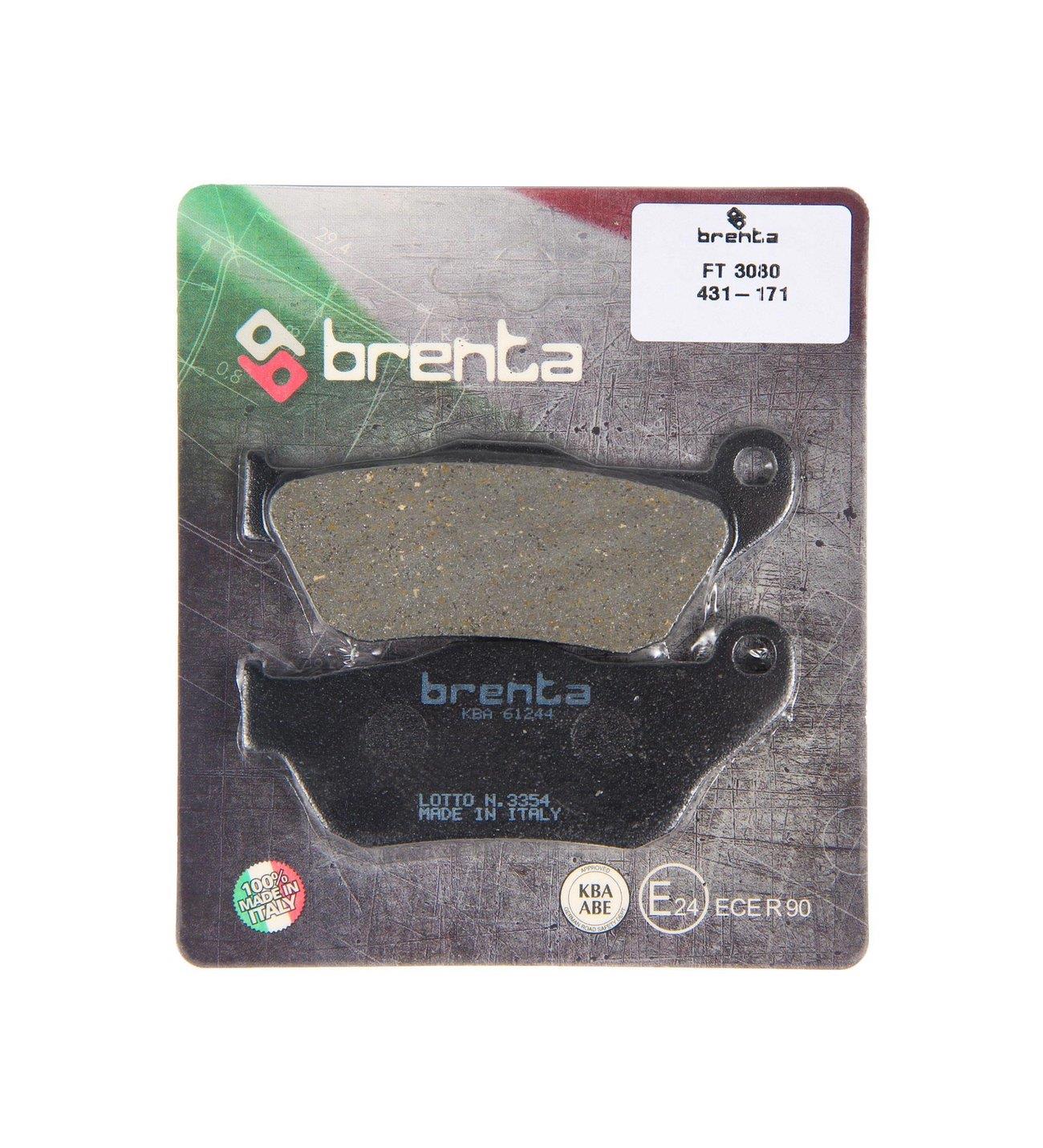 Yamaha X-Max 250 Ön Fren Organik 1 Takım Balata Brenta 2009 Ve Öncesi